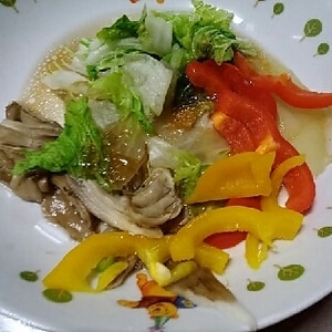 ダイエットにも❤蒸し野菜サラダ♪（ポン酢がけ）